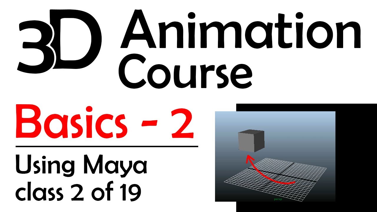 3D Maya Animation -  Basics 2: Intro to the Graph Editor (Free 3D Animation Course)