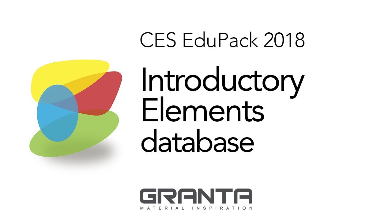 Introductory Elements database in CES EduPack