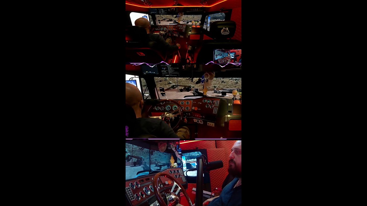 DIY Truck Sim Rig LIVE 🚛 Realistic Driving | American Truck Simulator Vertical