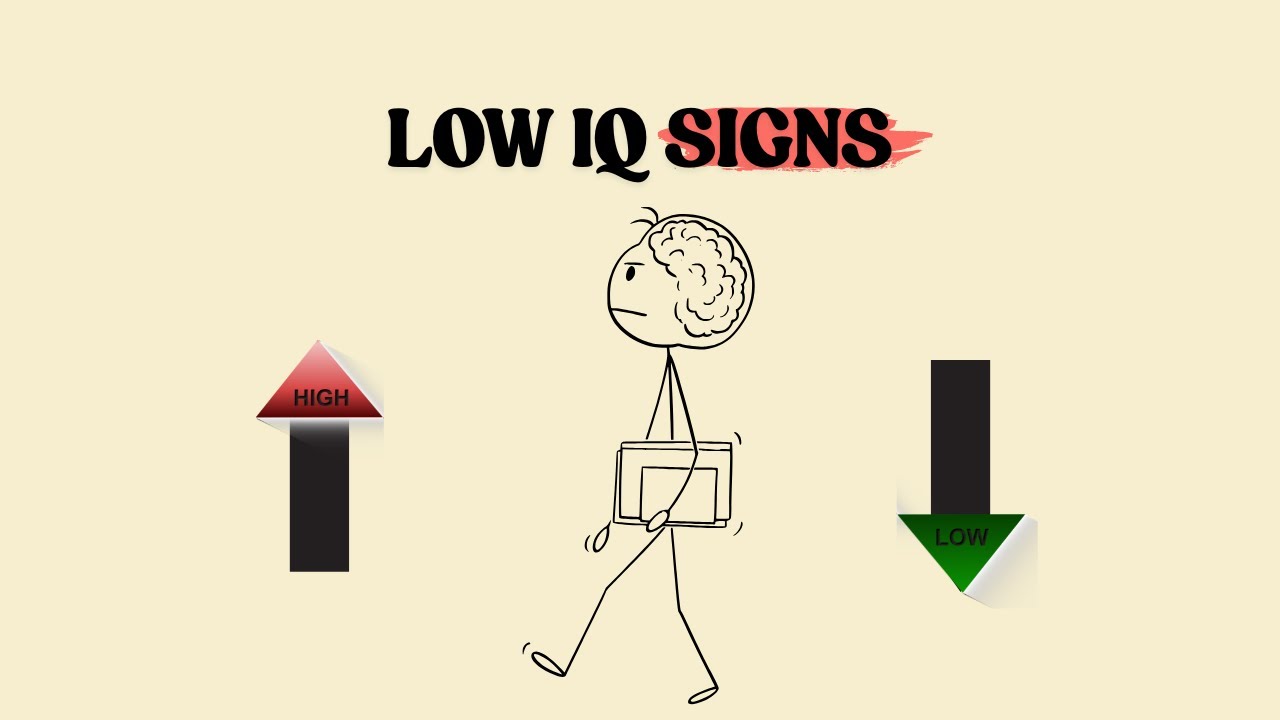 5 HABITS THAT SHOW LOW IQ