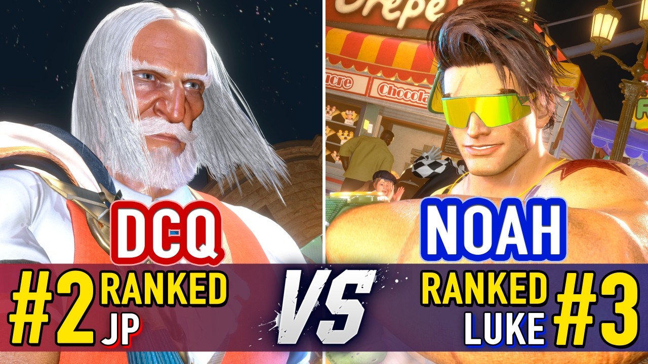SF6 🤜 DINGCHUNQIU (#2 Ranked JP) vs NOAH (#3 Ranked Luke) 🤛 SF6 High Level Gameplay