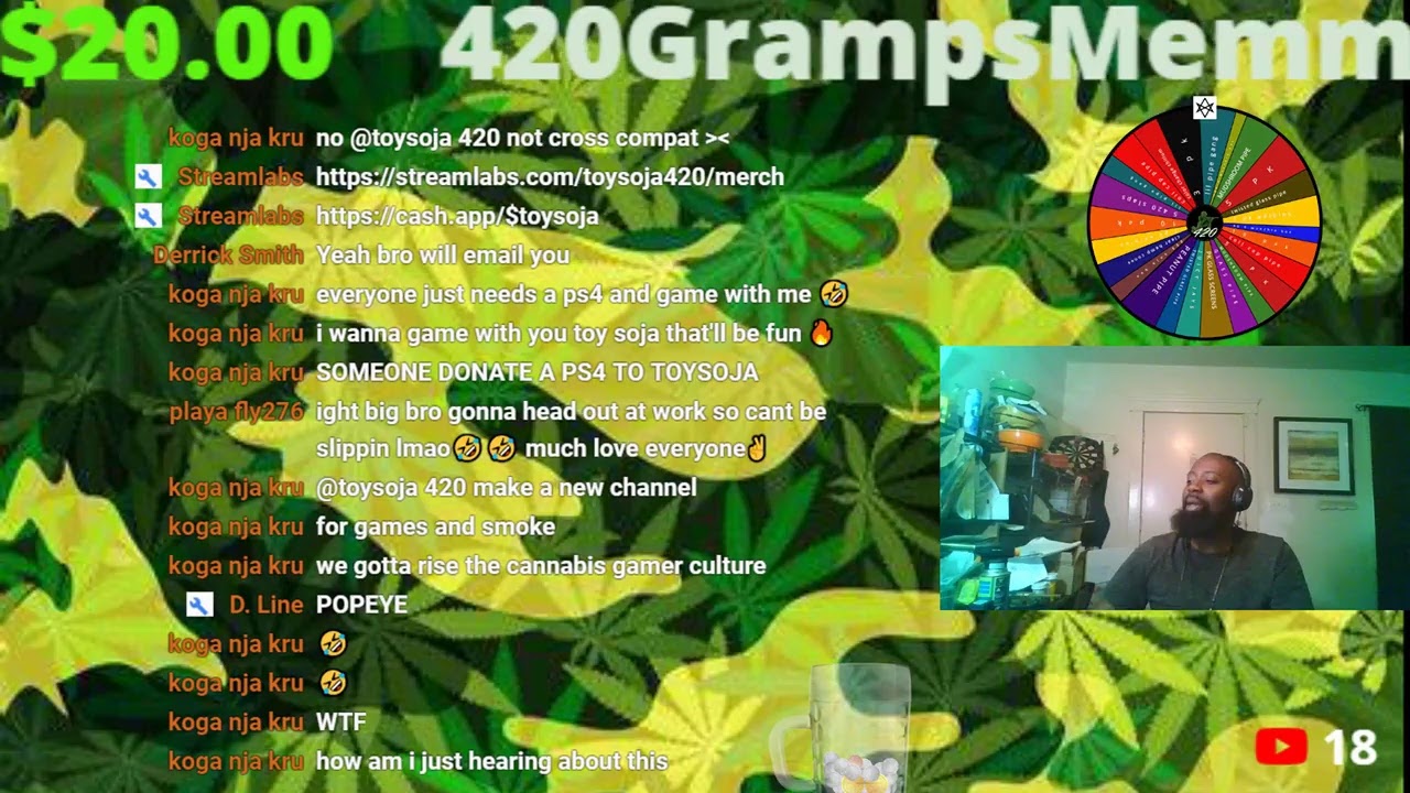 toysoja 420 Live Stream