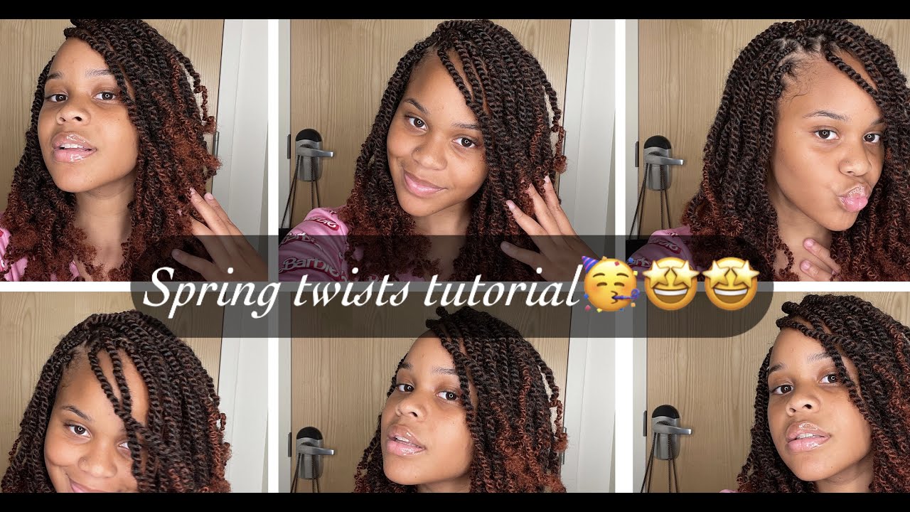 Spring Twists Tutorial ft Outre Spring Twist Hair
