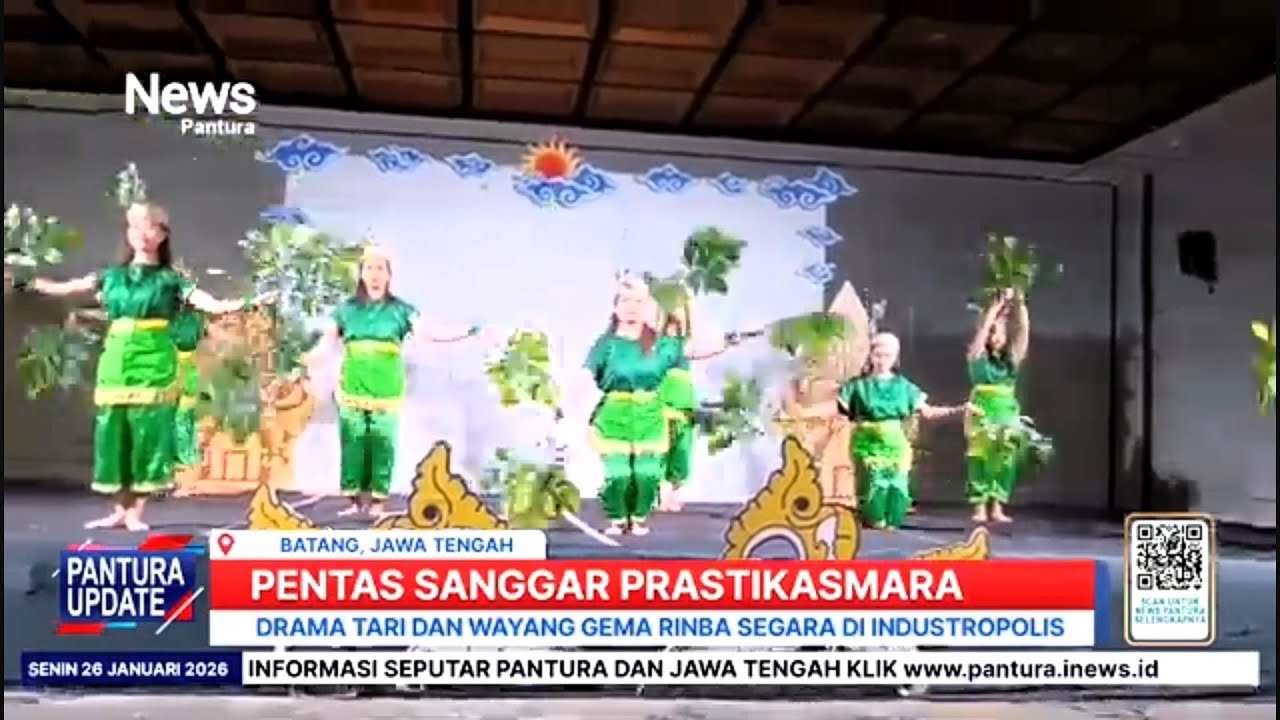 Pentas drama tari dan wayang di KEK Industropolis Batang