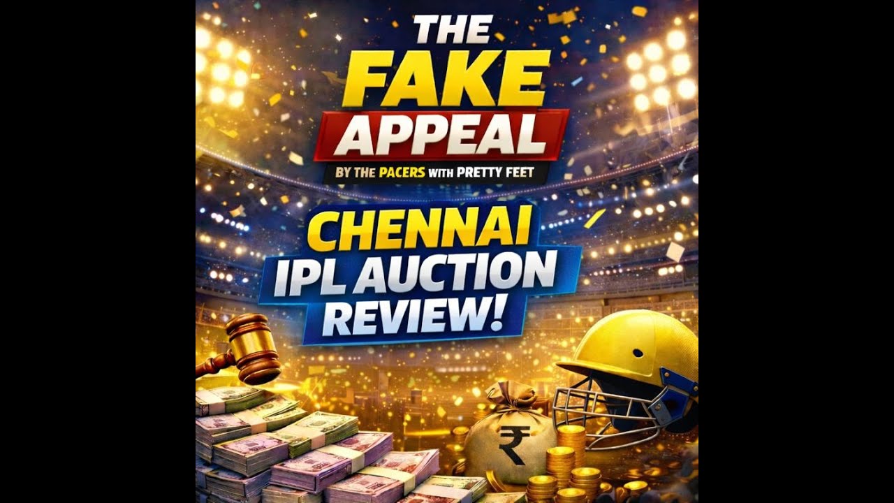 The Fake Appeal: IPL 2026 Auction Review --- Chennai