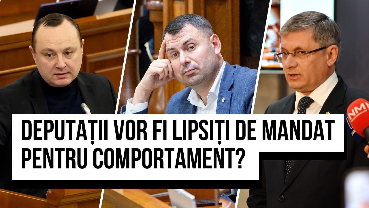 Deputații își pot pierde mandatul/Libertatea de exprimare a lui Costiuc, limitată?/Banii UE, furați?