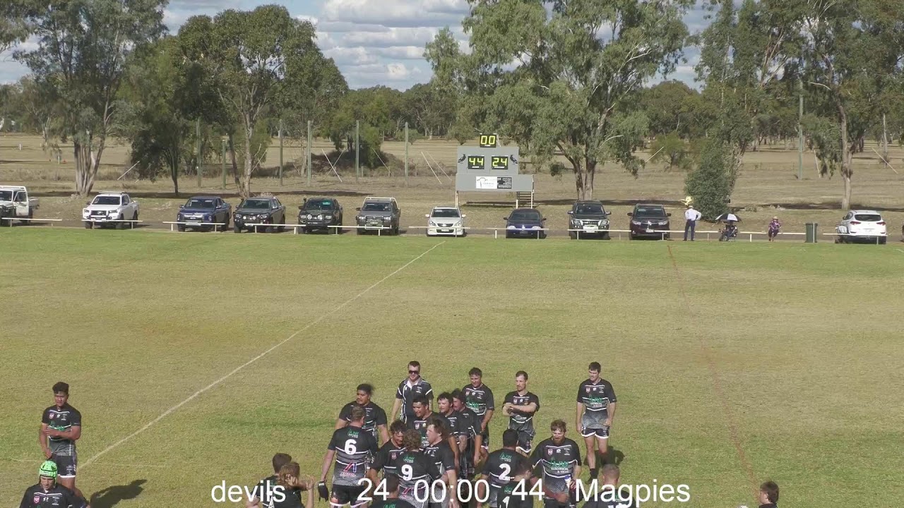 Miles Devils vs Mitchell Magpies