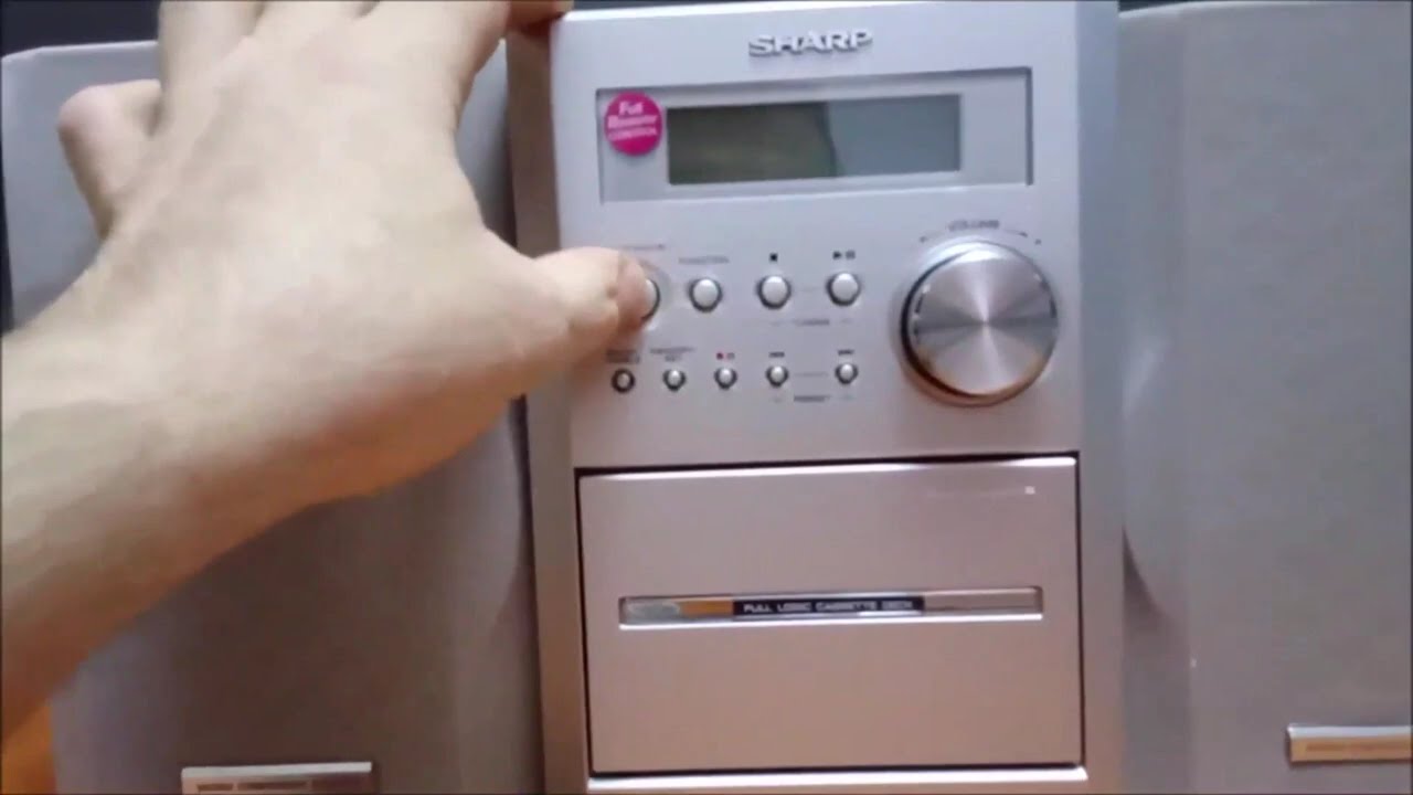 Combina Sharp XL-35 – Sunetul Amintirilor | Retro Micro Component System
