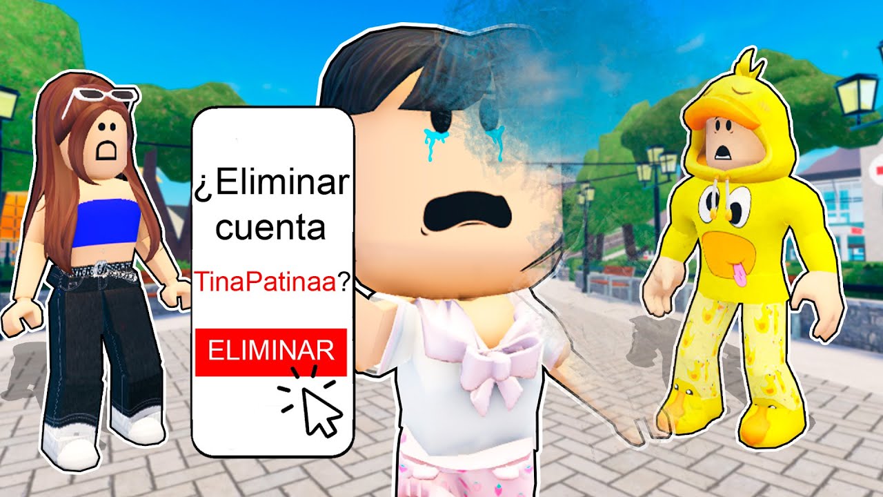 MI BEBÉ BORRA SU CUENTA DE ROBLOX PARA SIEMPRE...