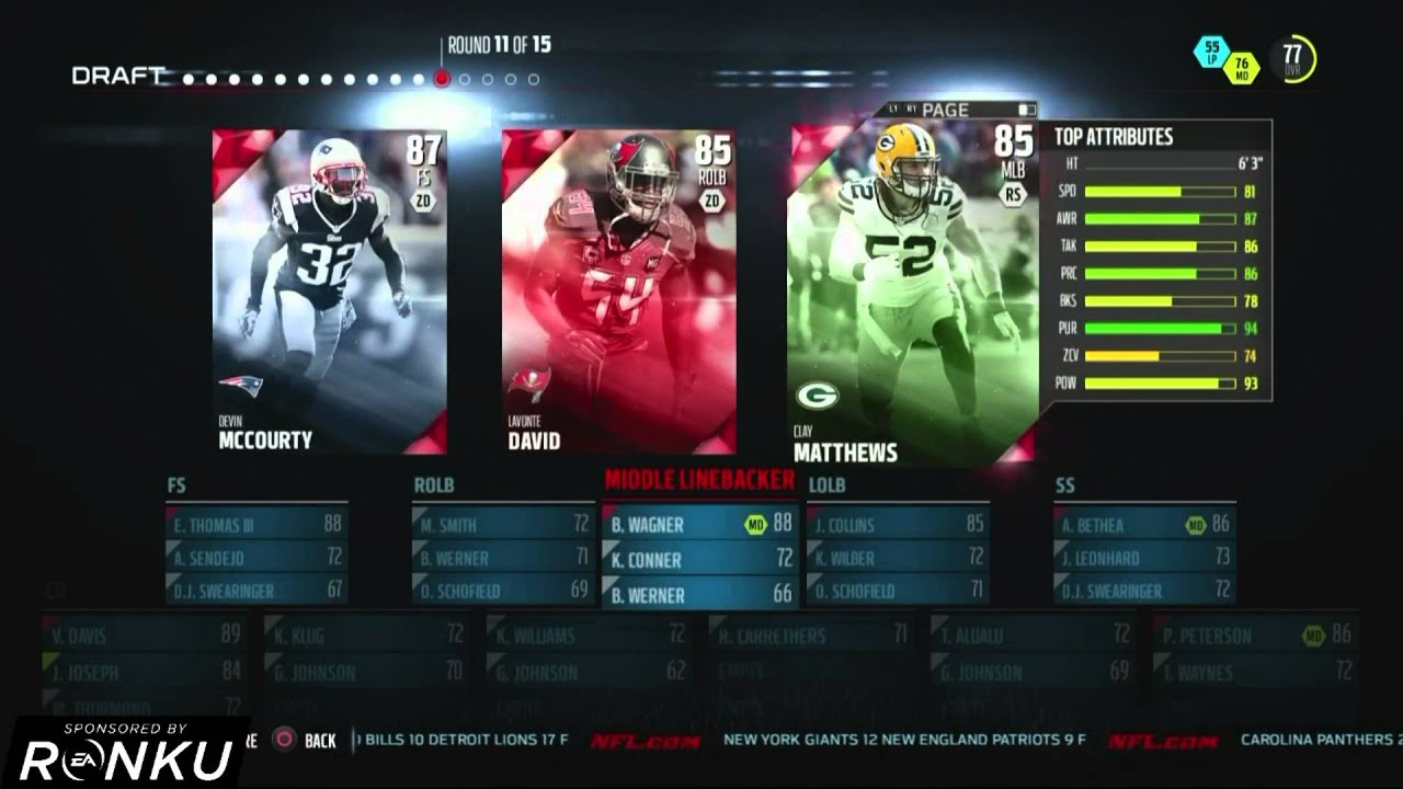 Madden 16 Draft Champions :: My Best Defensive Draft Ever! :: PS4 Madden 16 Draft Champions Gameplay