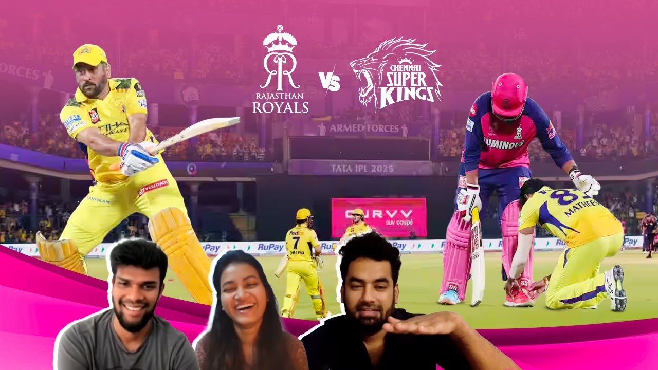 CSK vs RR | Match Review | IPL 2025 | Match No 62