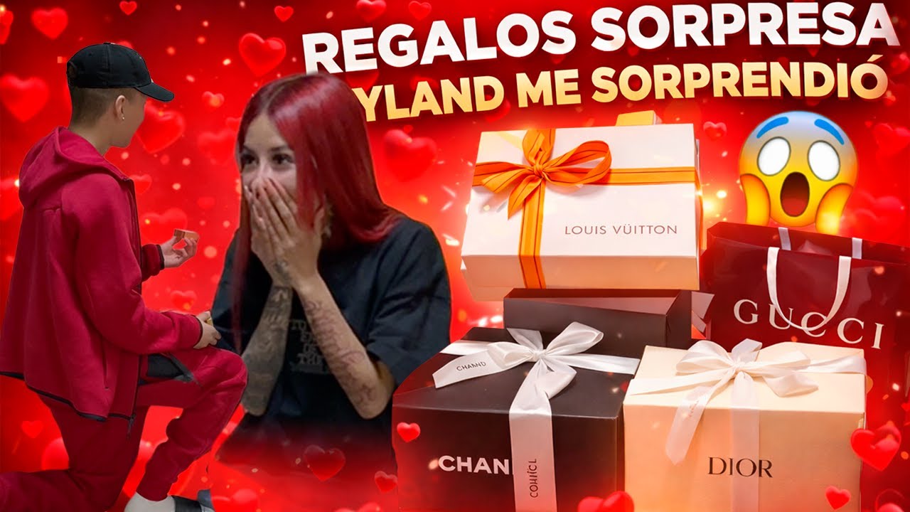 ESTO NOS REGALAMOS POR NUESTROS 8 MESES Y DYLAND ME SORPRENDIÓ | DYKA VLOGS