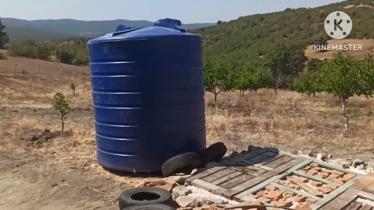 5 Tonluk Depoyu Ceviz Bahçeme Nasıl Yerleştirdim? Zorlu Süreç (DIY)