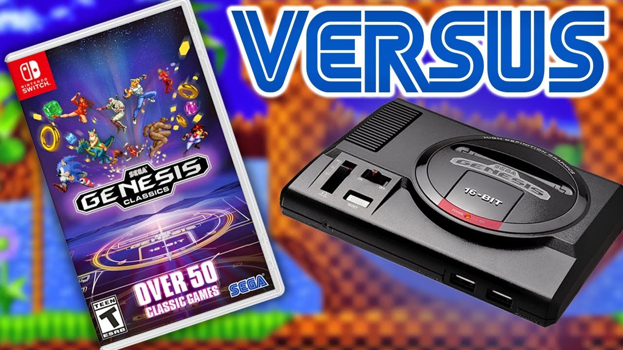 Sega Genesis Mini vs Sega Genesis Classics! - Electric Playground Review