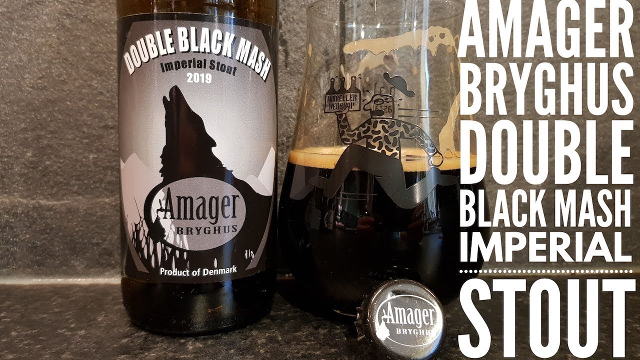 Amager Bryghus Double Black Mash Imperial Stout | Danish Craft Beer Review