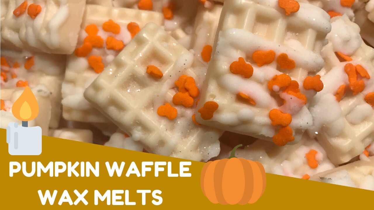 Making Pumpkin Waffle Soy Wax Melts | 🕯 GYPSYFAE CREATIONS