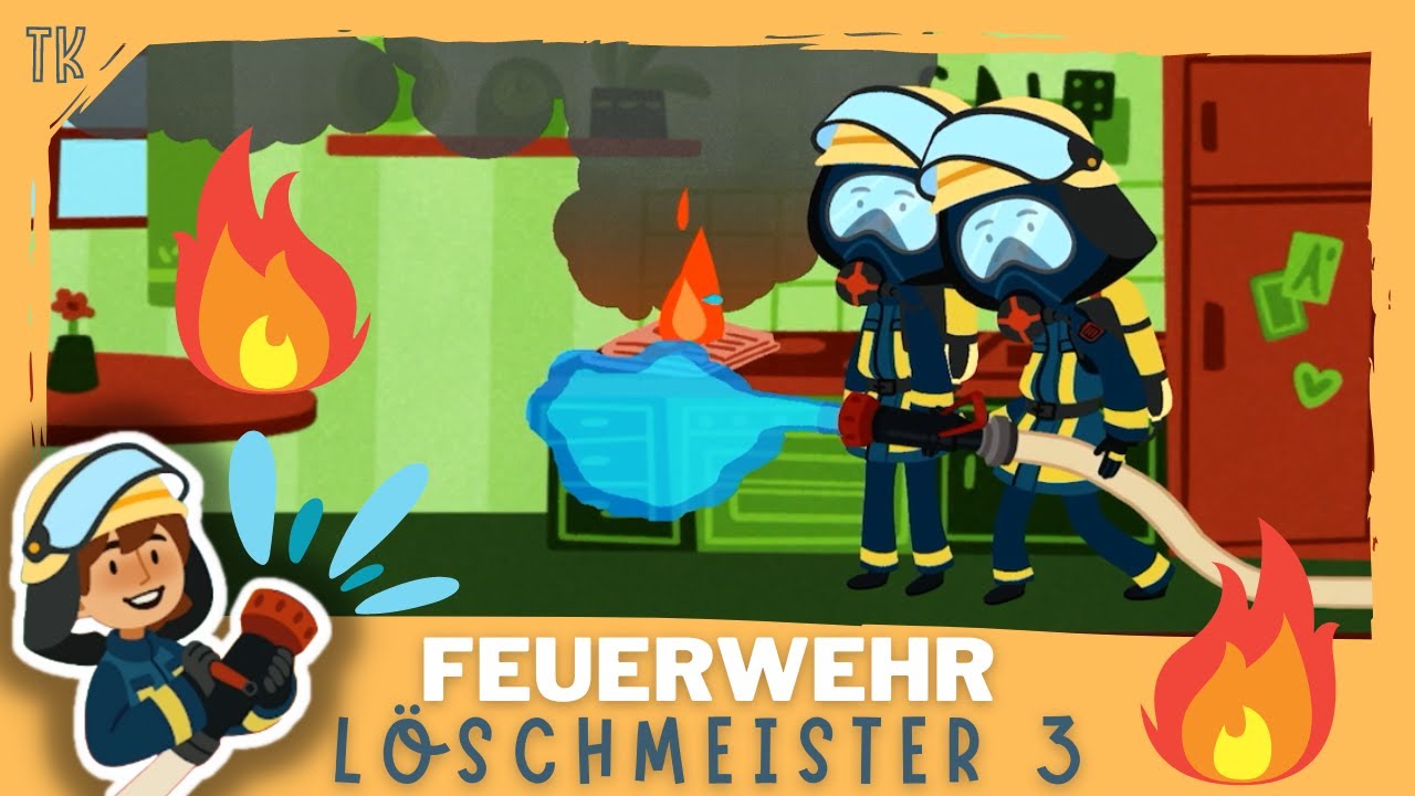 L&ouml;schmeister 3 ⭐ Feuerwehr Kinder #telekids