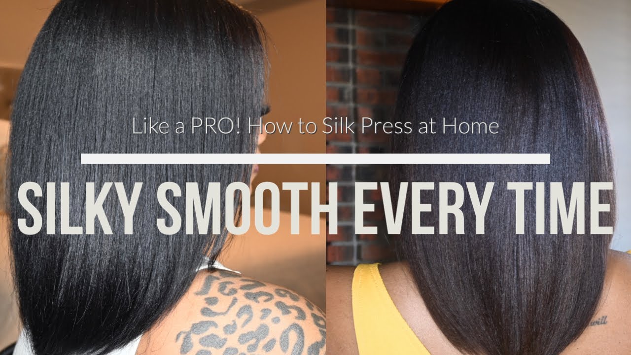 Does It's a 10 work ? | Silk Press Natural Hair | Silky SMOOTH at HOME!