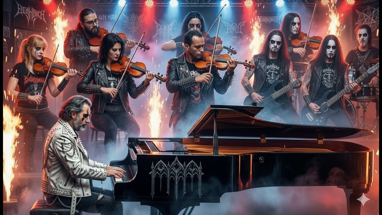 AL Jawareh outro By Tareq Al Nasser الجوارح - طارق الناصر Metal Cover [AI Generated]