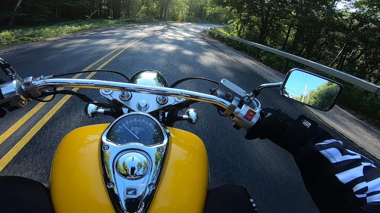 Езда по Ютике - 33 (Honda VTX1300C)