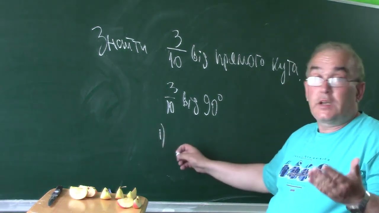 1) Курс 3.  Заняття № 1.  Звичайні дроби. Підготовка до ЗНО. Математика 5