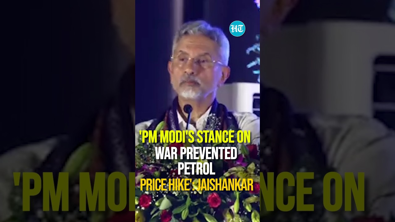 'PM Modi's Stance On Russia-Ukraine War Prevented Petrol Price Hike': Jaishankar