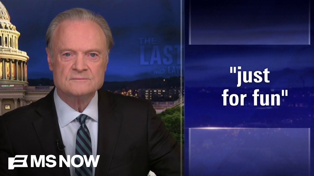 Lawrence: Trump’s ‘stupidity is utterly flawless at exposing his own lies’ on Iran war