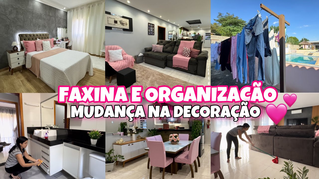 FAXINA E ORGANIZAÇÃO | Lavei Roupas e Cortinas | DICAS DE LIMPEZA | JANTAR COMPLETO E DELICIOSO 😋