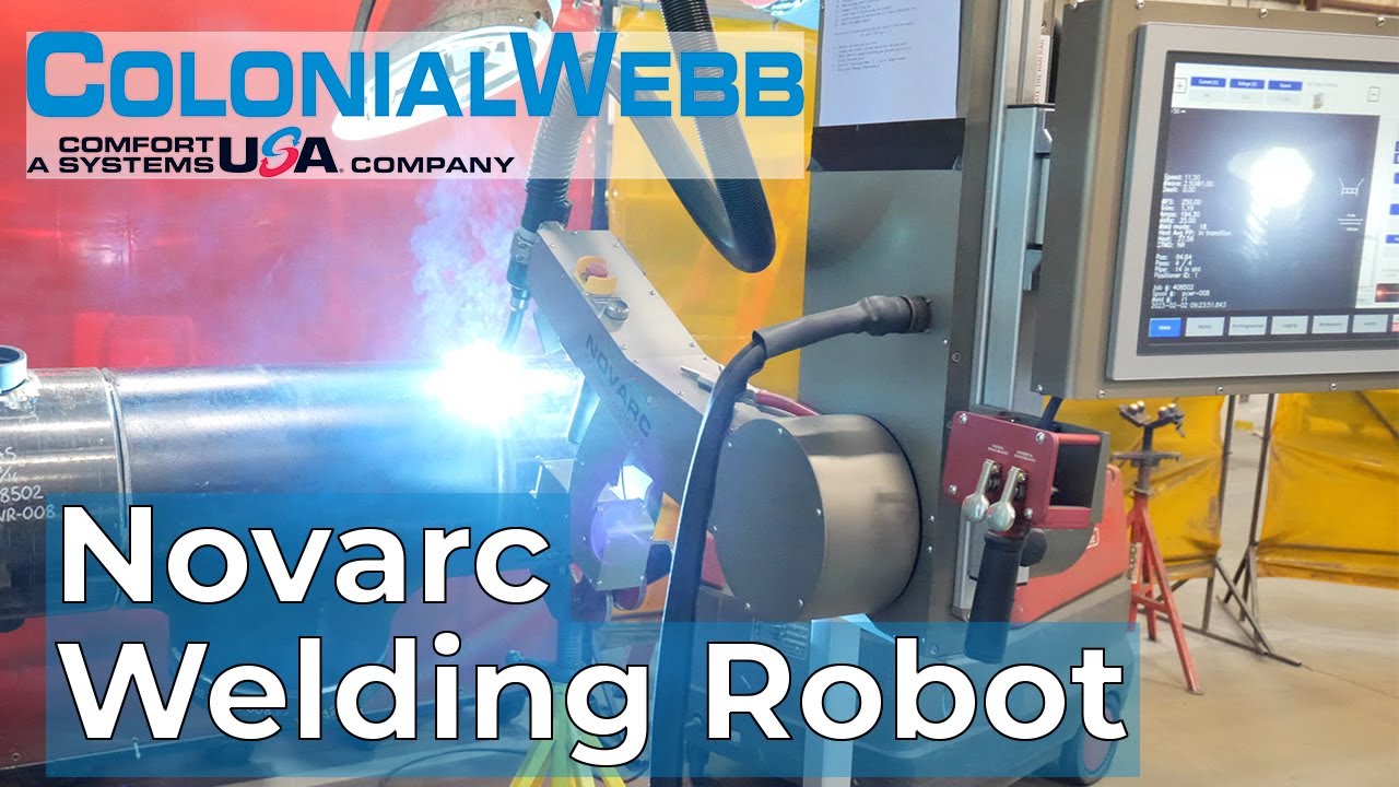 Novarc Welding Robot | ColonialWebb Manufacturing Facility