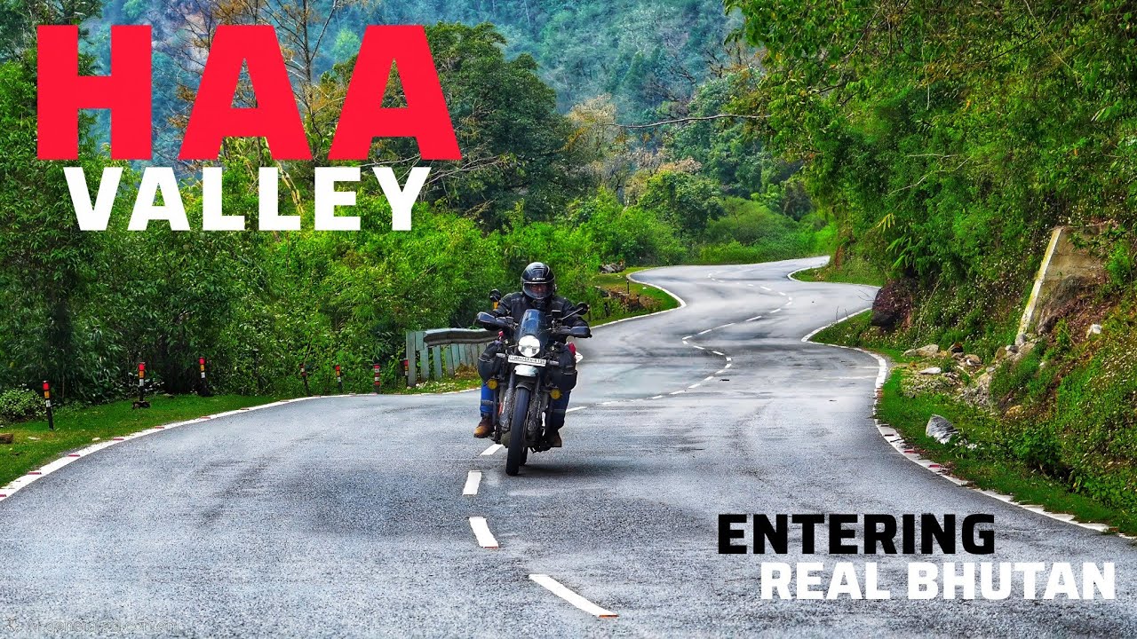 HAA VALLEY Entering Real Bhutan 🇧🇹 | EP-2 Phuentsholing to Haa | International Ride 
