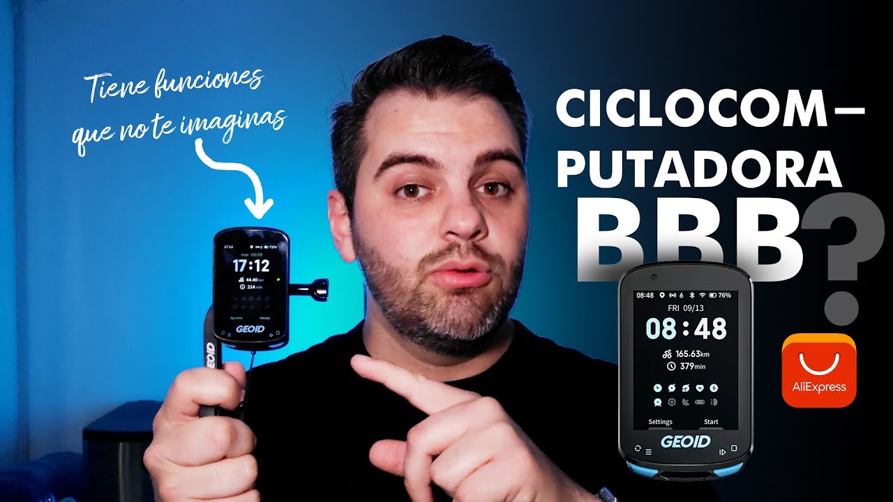 Esta Ciclocomputadora GEOID CC600 para ciclismo te podría sorprender