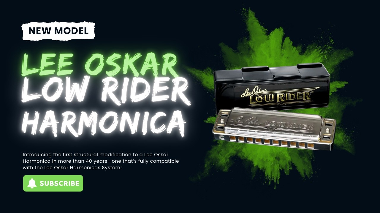 New Lee Oskar Low Rider Harmonica Unboxing