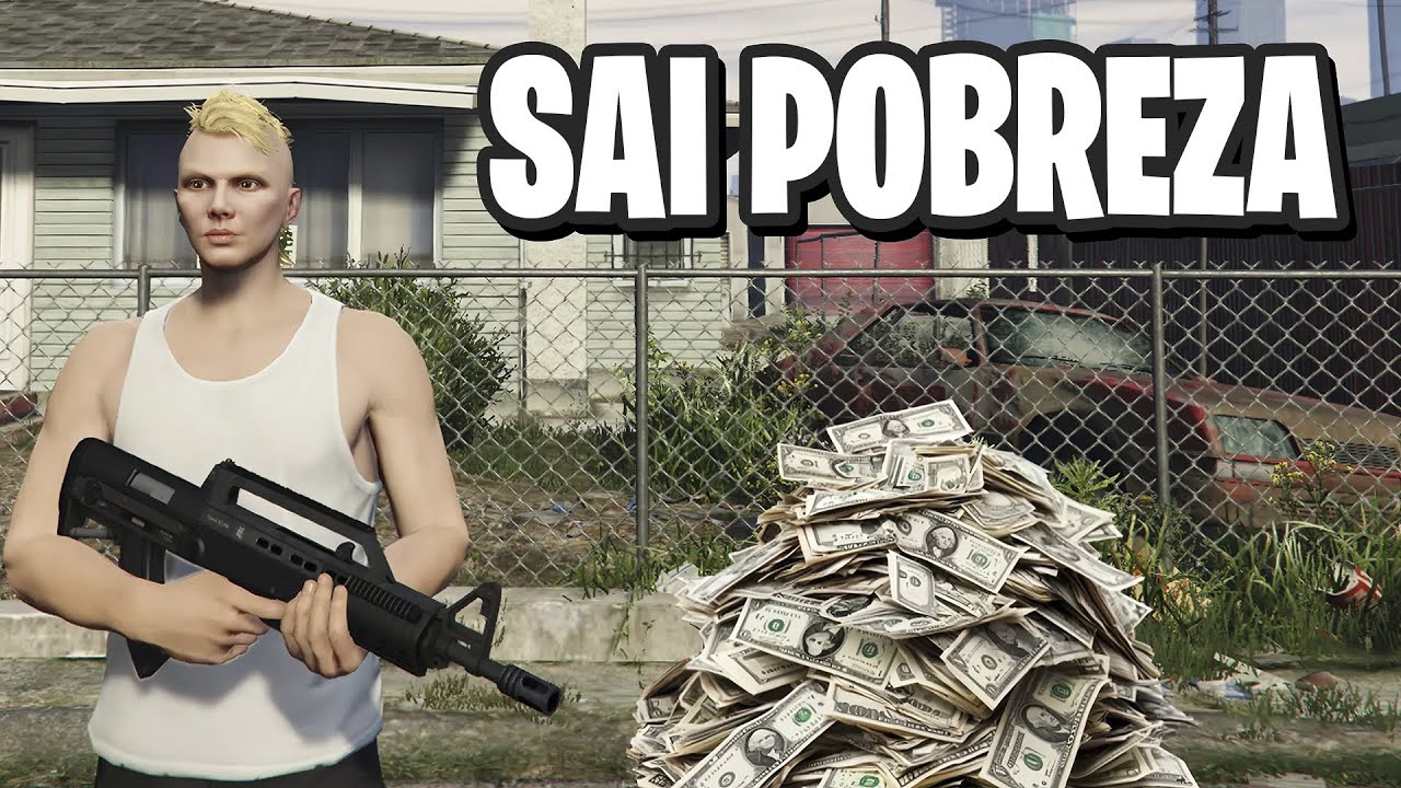 DIA 1 TENTANDO FICAR RICO NO GTA ONLINE