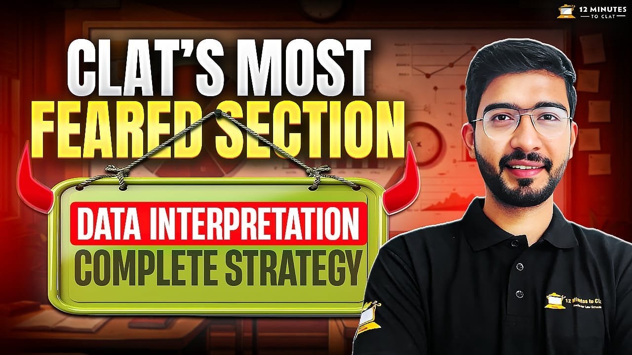 CLAT 2027 Data Interpretation Strategy | How to Master DI for CLAT | Keshav Malpani