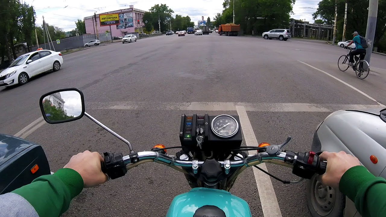 Новый ИЖ Юпитер 4 в городе