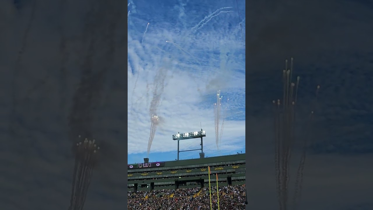Packers vs Bengals introduction. 