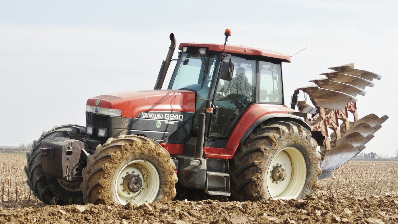 New Holland G 240 + Quadrivomere Sogema