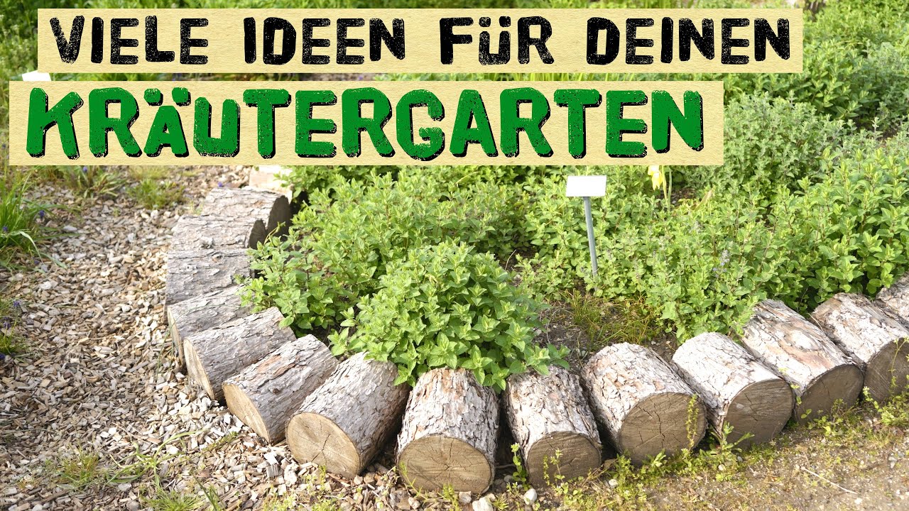 Kräutergarten richtig anlegen - schaffe deinen perfekten Ort für Kräuter, Tee- und Duftpflanzen.