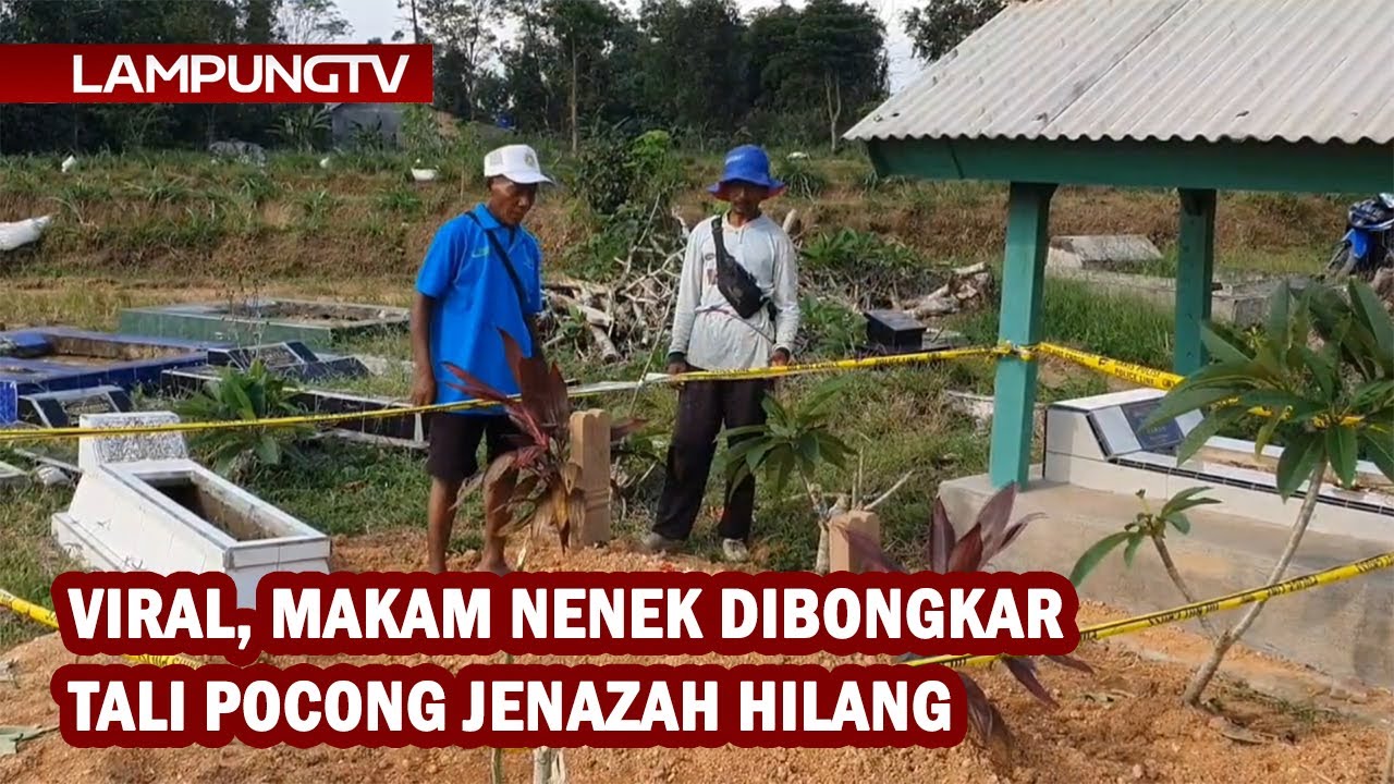Viral Makam Nenek Dibongkar, Tali Pocong Jenazah Hilang