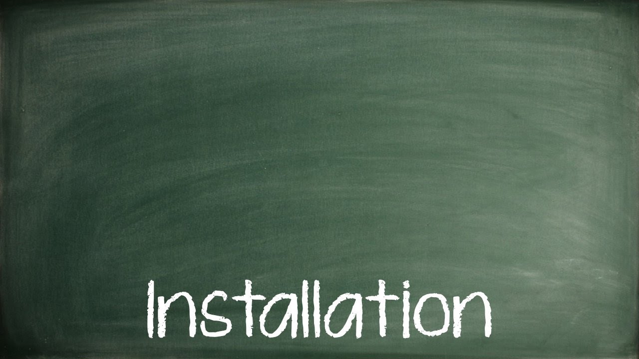 Installation AV332