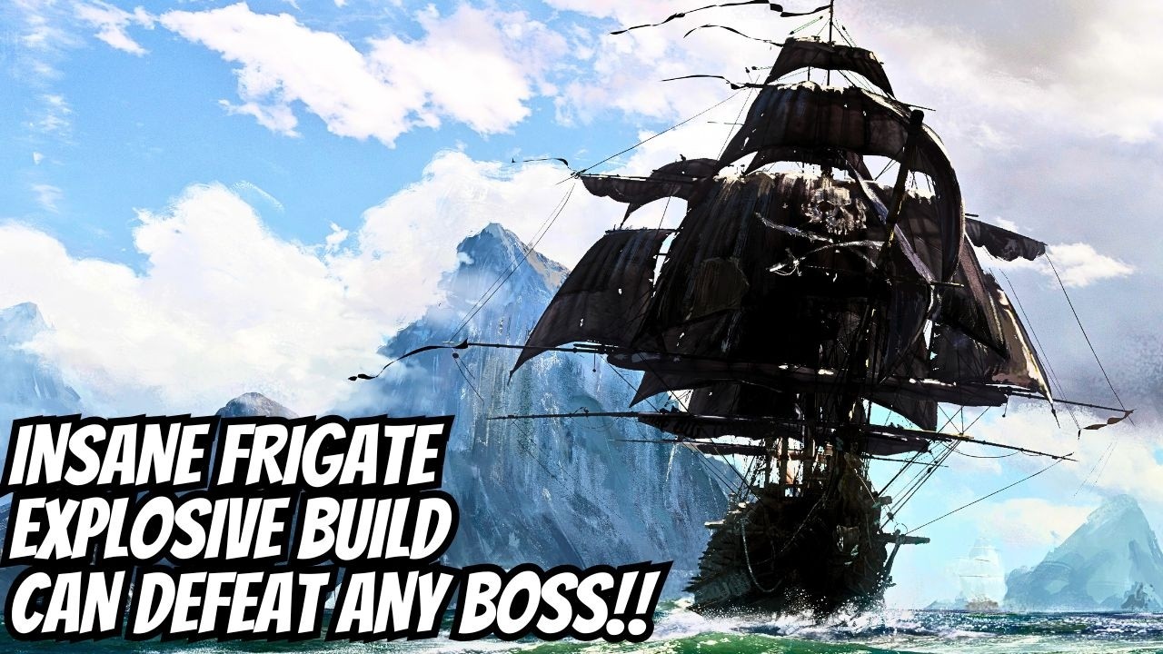 FRIGATE Explosive Torpedoes BUILD | Skull and Bones