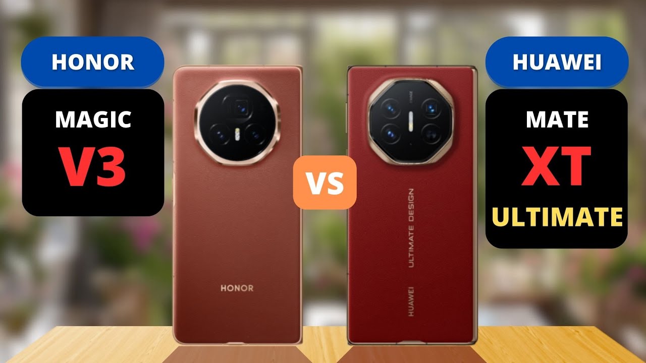 Honor Magic V3 vs Huawei Mate XT Ultimate Comparison