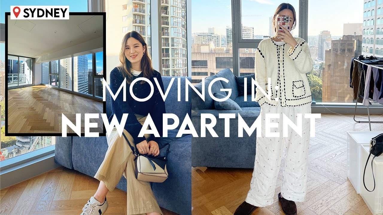 MOVING VLOG | New Apartment in Sydney & Homewares!