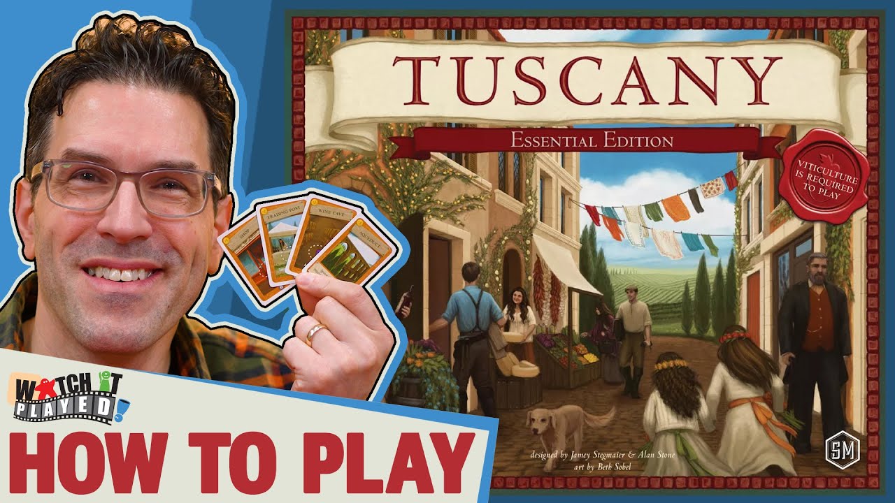 Tuscany Essential Edition (Расширение «Виноделие») — Как играть
