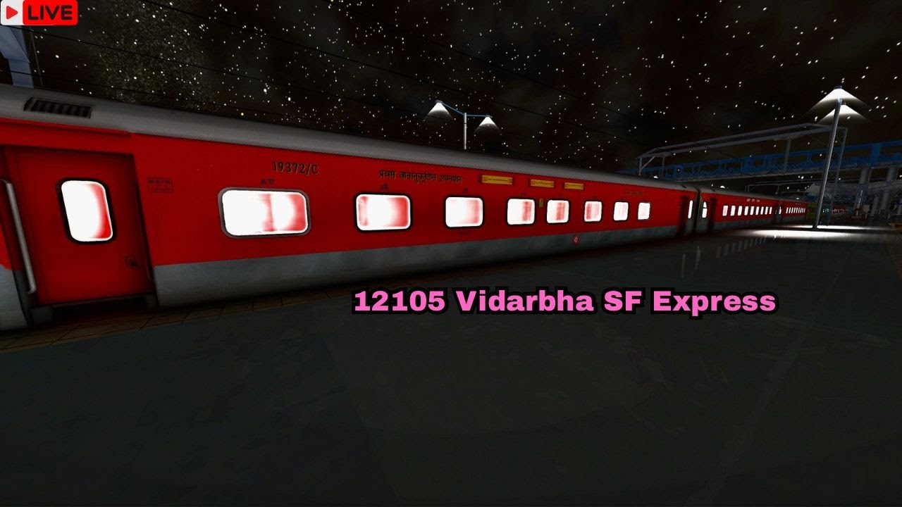 MSTS/OR | 12105 Vidarbha SF Express | Late Night Duty Kalyan Wap7 | Part 2 | #mstslive