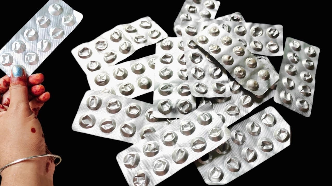 Best Out Of Waste Craft Idea Of Medicine Wrapper//Diy Home Decor//Recycling