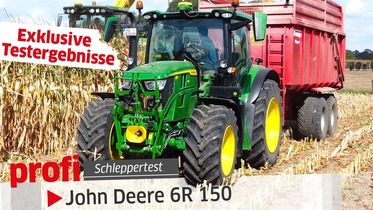 Heiß auf Mais! 🌽 🥵 | Großer Allrounder im Schleppertest! 🚜💨 | John Deere 6R 150