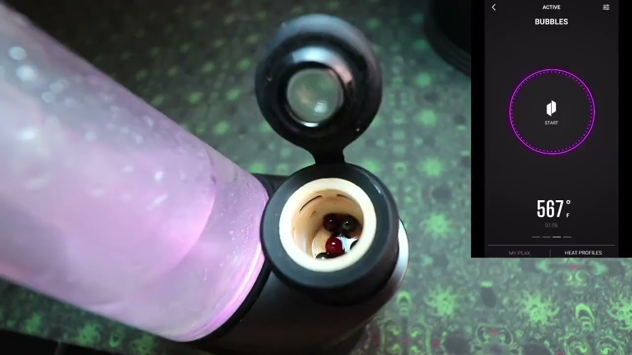 Puffco Peak Pro 6 Terp Pearl 567&deg; Function Test