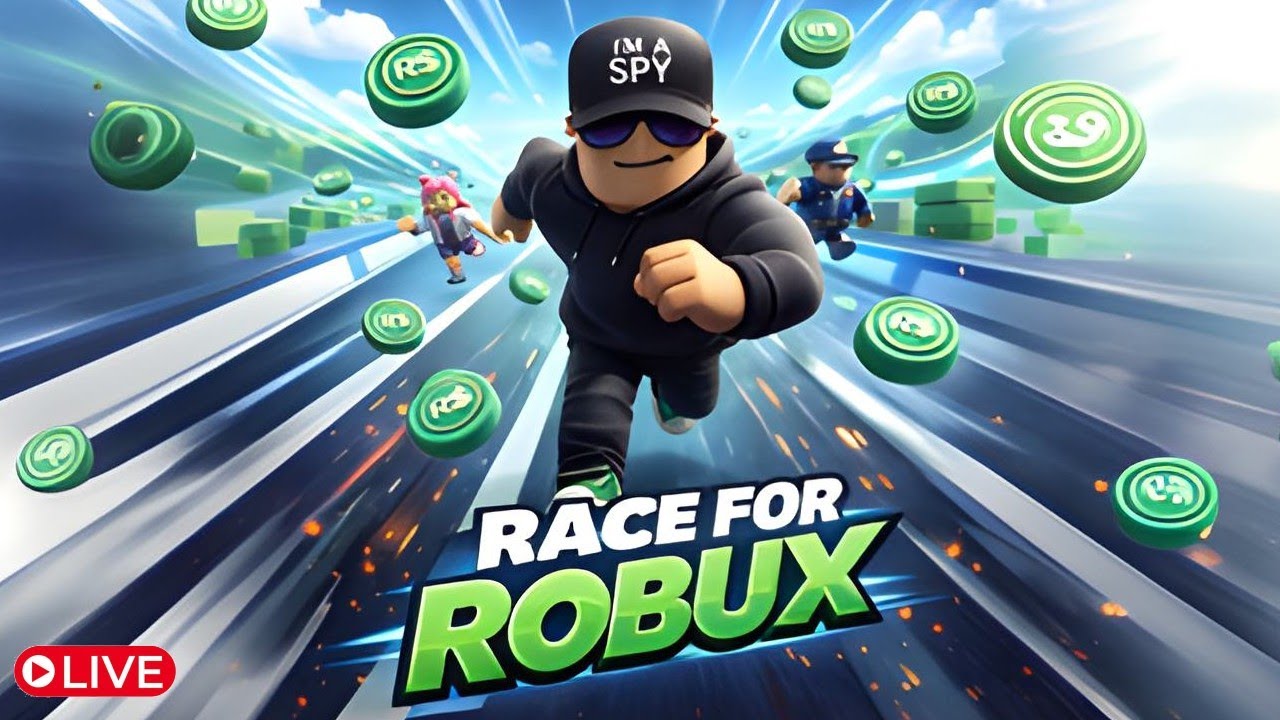 Live Racing for Robux PLS Donate - Roblox