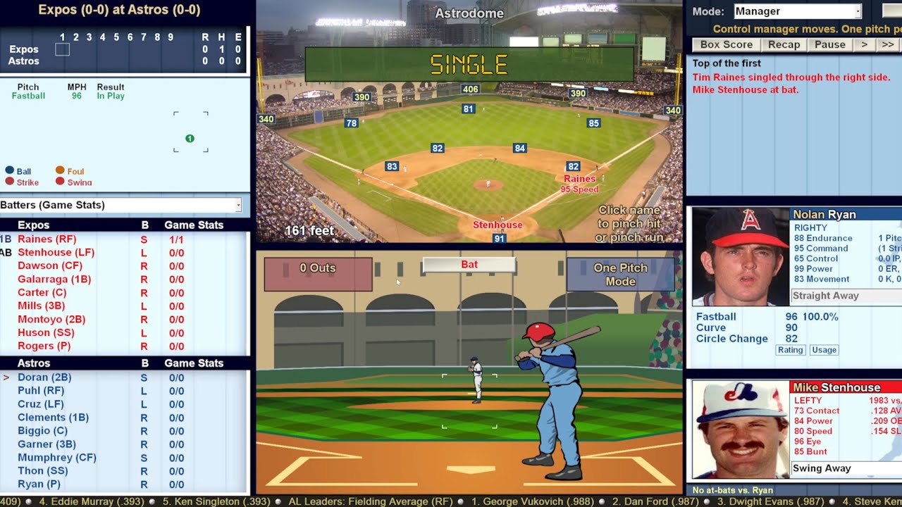 Baseball Mogul 2025 (PC) - Gameplay